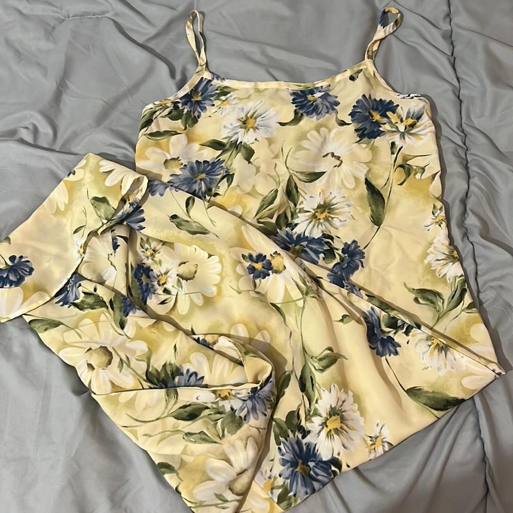 California concepts floral gown